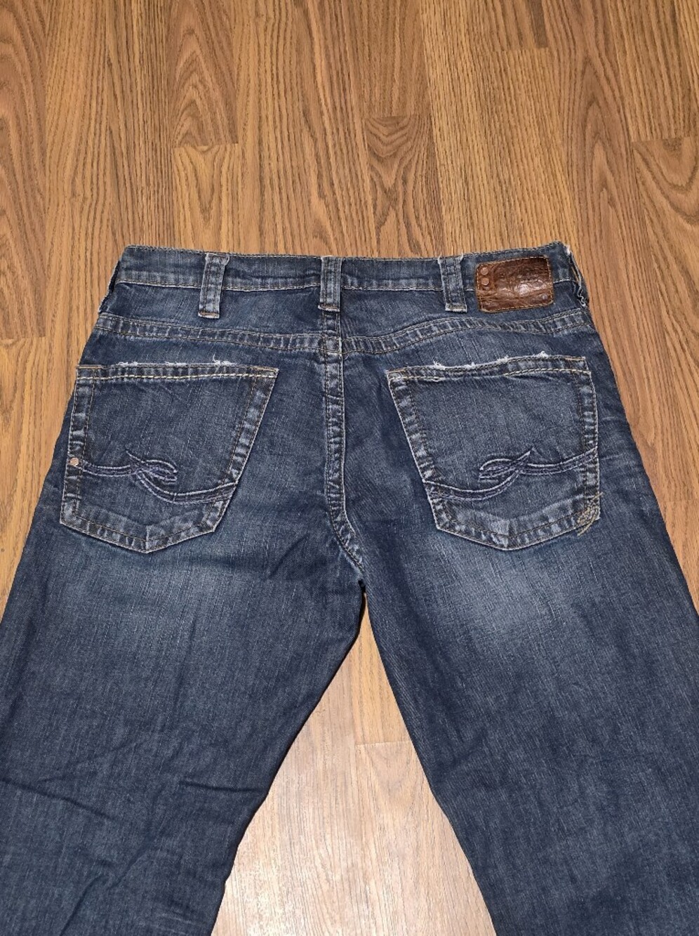 Vintage Silver Jeans Co 925 Series Men’s Bootcut Jeans Dark Wash Denim 33x32 B61 - Picture 10 of 12